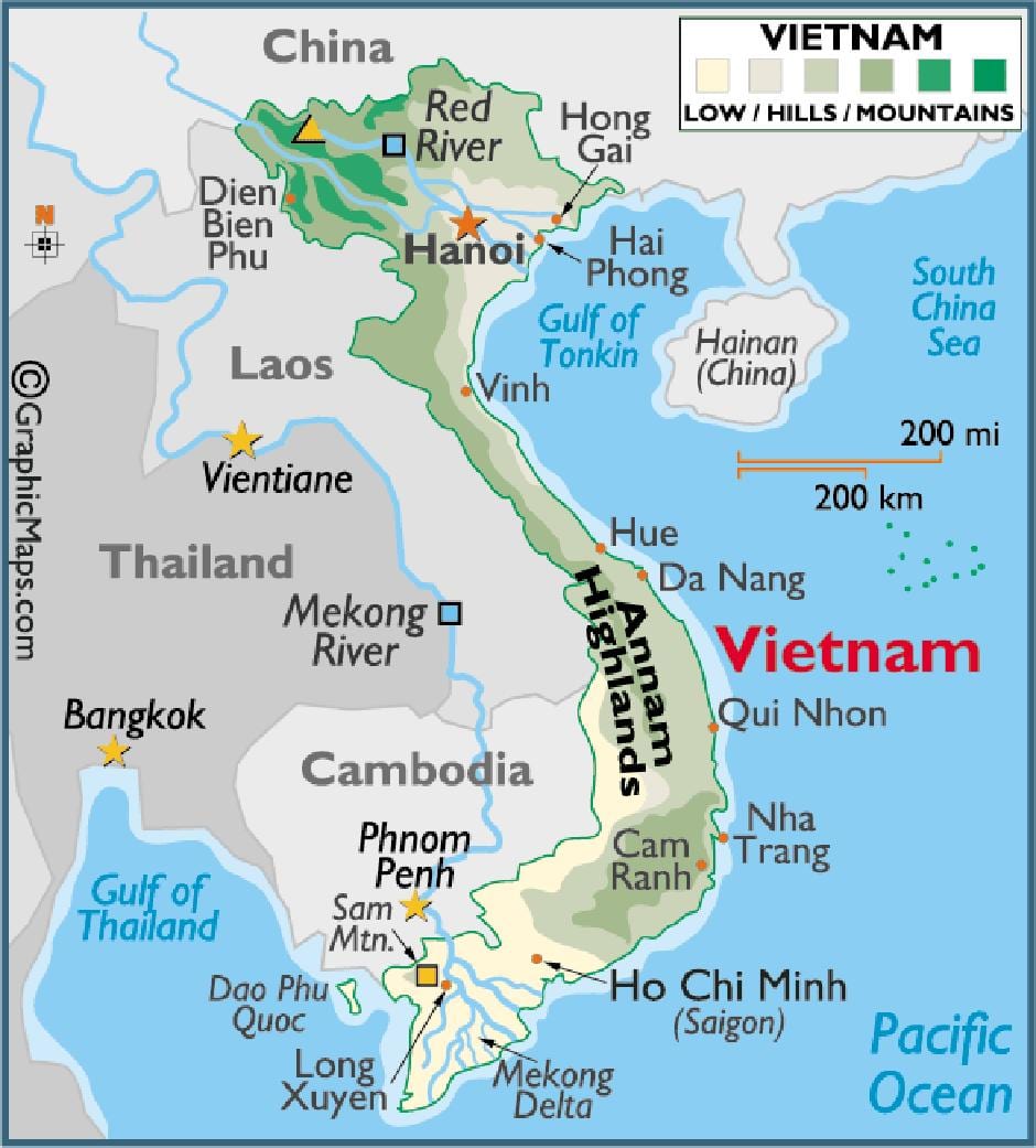 Harta e saigon në