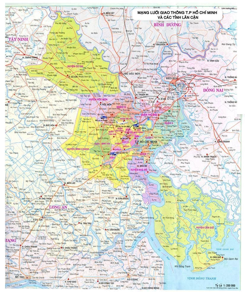 Harta e tp ho chi minh