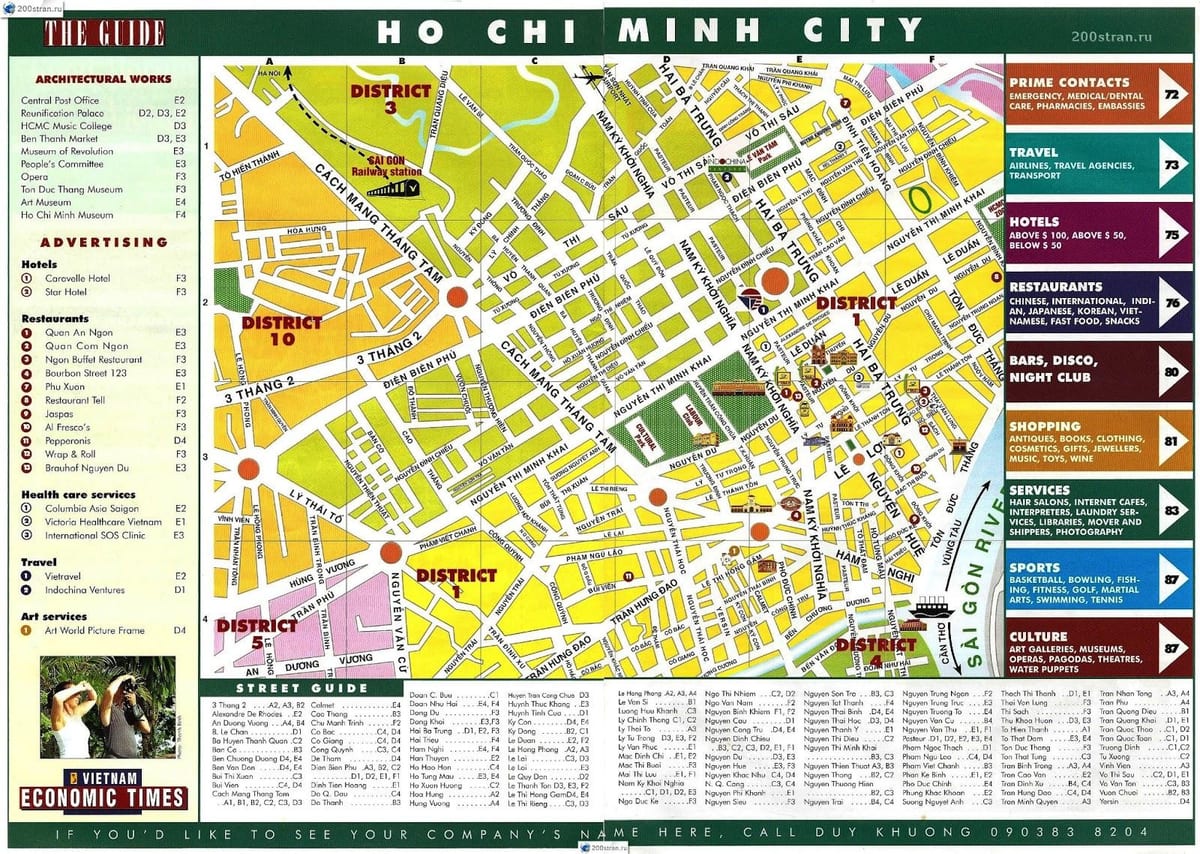 harta e ho chi minh vietnam